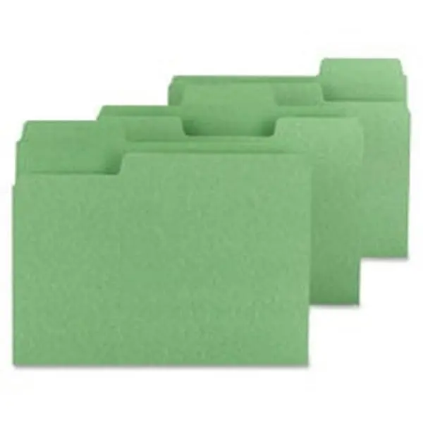 Smead SMD11980 Super Tab File Folders - White, 10% Post-Consumer Material, 10% Recycled Content, 11 Point Stock, 3 & 4 Expansion, 7 & 8 High Tabs, Expanding Folders, Filing Systems