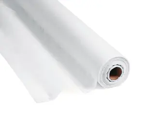 100 Ft. x 3 Ft. White Gossamer Soft Sheer Fabric Roll