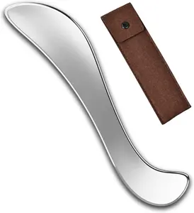 Body Gua Sha Tool: Stainless Steel Muscle Scraper Full-Body Guasha Metal Massager IASTM Skin Physical Therapy Tools for Women Men