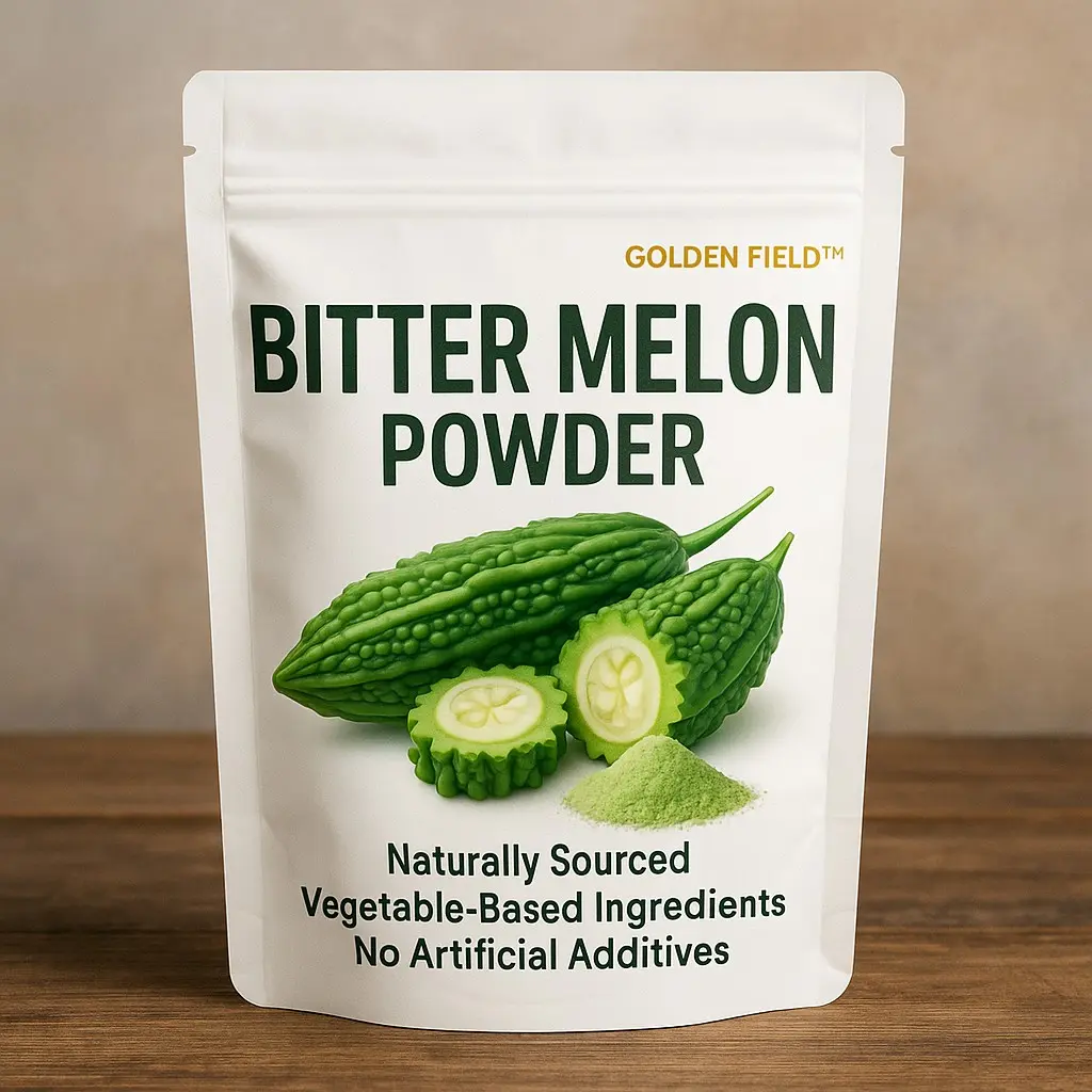 Natural Pure Powdered Bitter Melon Powder, 6.35 oz - Finely Ground from Dehydrated Bitter Melon Gourds