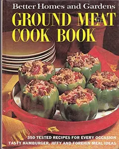 USED Book - Better Homes and Gardens Ground Meat Cook Book by Better Homes and Gardens (Hardcover) - english