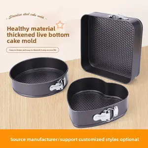 Cookie Disc Premium Springform Cake Molds – Stick Pans for Cheesecake, Heat-Resistant Sturdy Round Baking Springform Pans