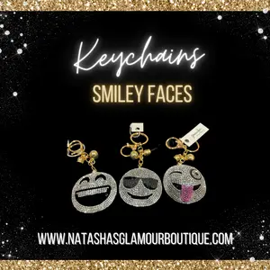 Smiley Face Keychains
