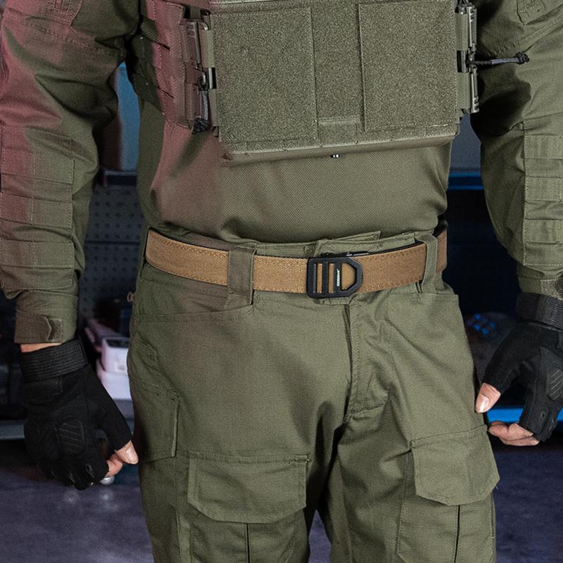 IDOGEAR 1.5" Tactica Belt EDC Nylon Ratchet Belt for Mens CCW Belts 3434 SpringStatements