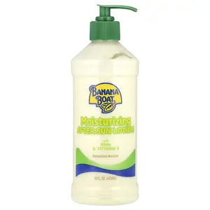 Banana Boat Moisturizing After Sun Lotion with Aloe & Vitamin E, 16 fl oz (473 ml)