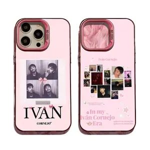 I-Ivan C-Cornejo Pink Phone Cases For iPhone 17 16 15 14 13 12 Promax Pro Air Plus Anti Fall Matte Hard Bumper Shockproof Protective Cover
