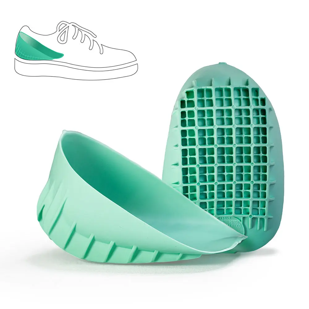 Tuli’s Heel Cups – Shock Absorbing Cushion Inserts for Heel Pain, Plantar Fasciitis, Sever’s, and Heel Discomfort | Classic, Heavy Duty, Gel, Dual, So Soft
