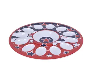 Temp-tations Melamine Egg Platter
