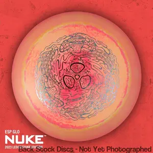 Discraft ESP Glow Nuke Distance Driver with 2023 Ledgestone Edition - Wave 3 Stamp [Back Stock Inventory - Disc and Stamp Color WILL VARY]