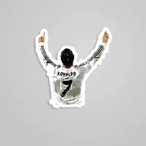 Ronaldo Celebrating Sports Stickers