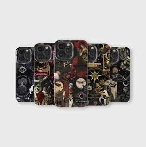 Dark Academia Reader Phone Case, Collage Protective Cover, Bookish Protective Cover, iPhone 17 16 15 14 13 12, Samsung S25-S21 Aesthetic Girly Case, Book Lover Romance Reader, Gifts for Her Girlfriend Women