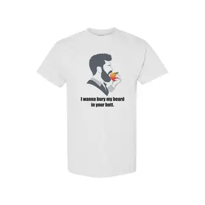 X Collection: Express Edition - Large Logo Bury My Beard In Your Butt Graphic Tee