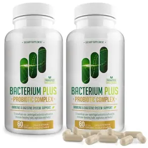 BACTICURE Bacterium Plus, Natural Product, Immune System Support, Patented Formula, Original Product - 120 Count - Pack of 2
