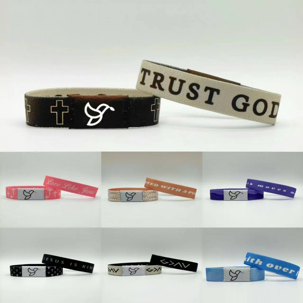 Elegant NFC Enabled Dove Of Peace Christian Bracelet - Tap to Receive Verse, Tap-to-Bible, Daily Bible Verse, Faith Over Fear, Purpose-Created, Inspirational Religious Emblem, 95% Smartphone Compatible, Easter Gift