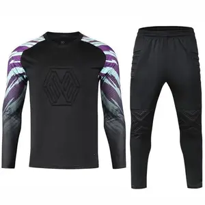 Custom Adult/Kids Football Goalkeeper Jersey & Tracksuit — Men’s Long-Sleeve Uniform, Boys’ Gatekeeper Outfit