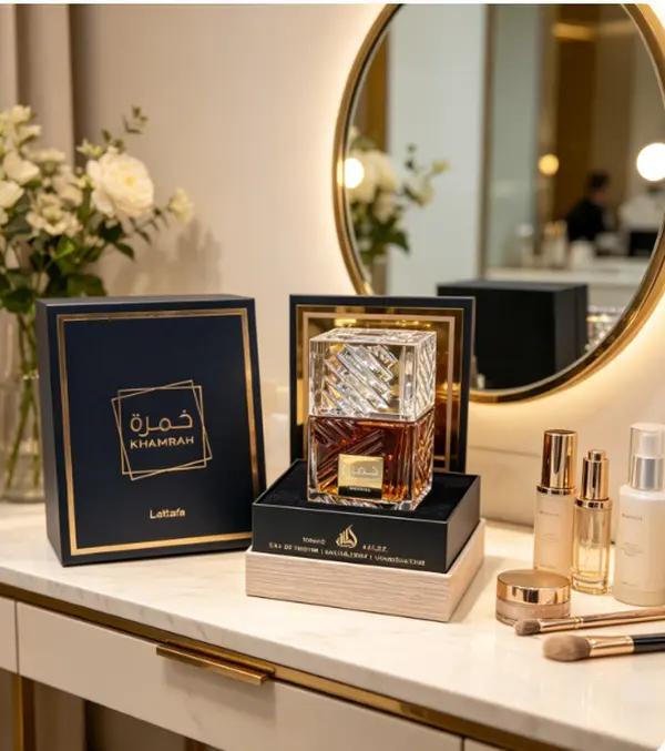 Lattafa Khamrah 100ml EDP - Dates & Vanilla Scent, Long-Lasting Unisex Perfume