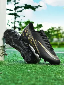 Men's Premium Seamless Soccer Cleats - Non-Slip, Durable Outdoor Lawn Football Boots with Super Grip & Ankle Support, High-end, Fashion, Football Shoes