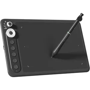 Intangbo X7 Drawing Tablet 7.2x4.5 inch Graphics Tablets,Digital Drawing Tablet with Mode ,6 Customized ,-Free Stylus S01 for Digital Art,Design,Work with Window/,Android