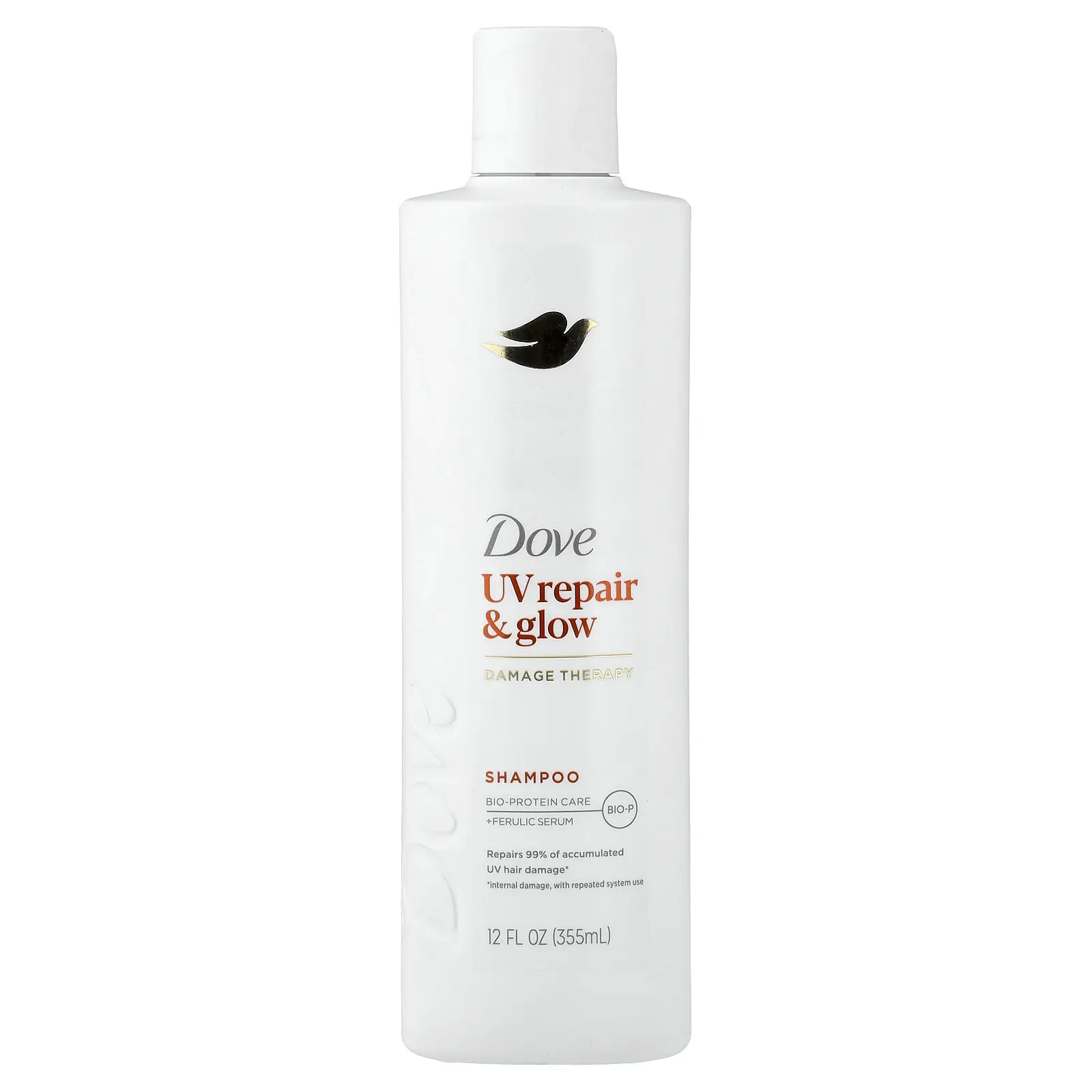 Dove UV Repair & Glow, Damage Therapy Shampoo, 12 fl oz (355 ml)