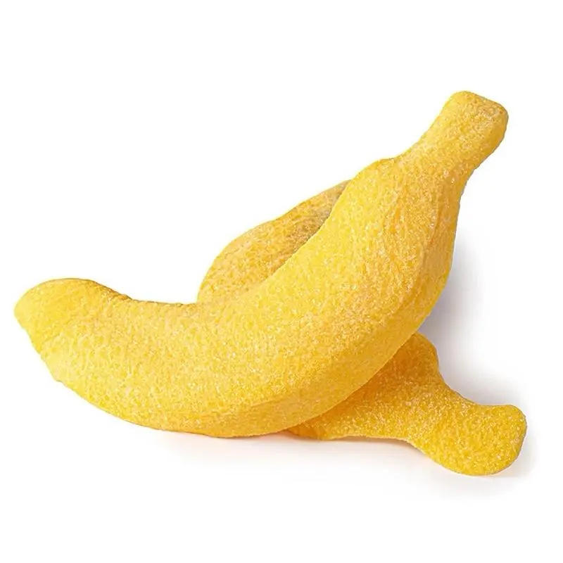 Giant Banana-Shaped Corn-Flavor Gelatin Candies, Soft Chewy Gummies, Sugar-Sweetened Chewable Bulk Packs for Snacking, Gummy Party Snacks (Suitable for All Ages)