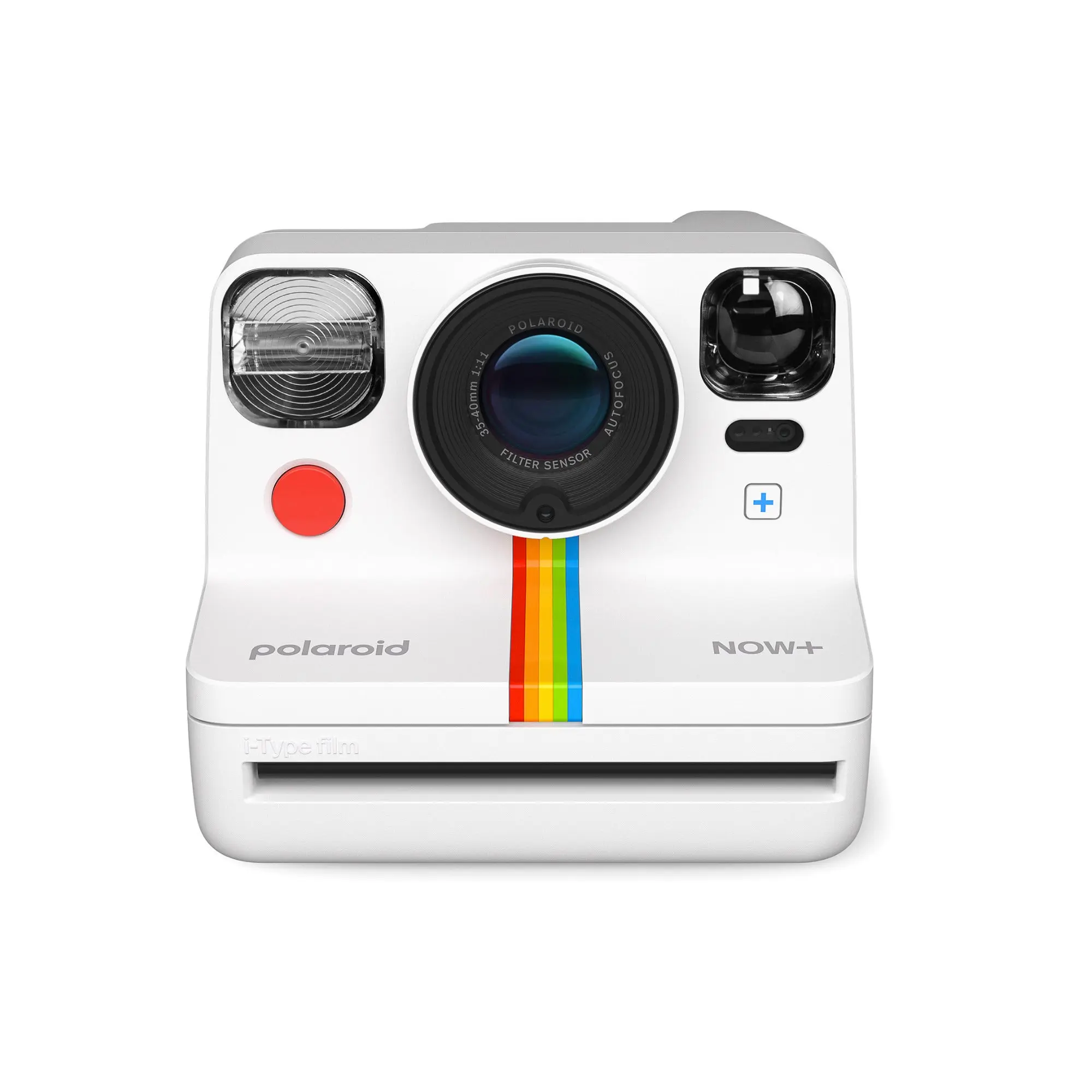 Polaroid Now+ Generation 2 Instant Camera (White) - Built-in Lens, Mobile Connectivity, Film Aesthetic, Creative Photo Instant Cameras Tool