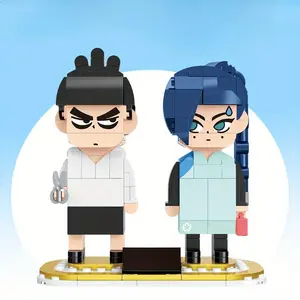 Anime Assassin's Creed Building Blocks Set, Cute Character Role Play Toy, Educational Assembly Toys Gift for Kids