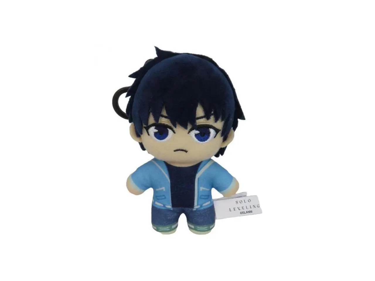 Great Eastern Solo Leveling Sung Jinwoo 02 4.5 Inch Plush with Bag Clip Officially Licensed Anime Collectible