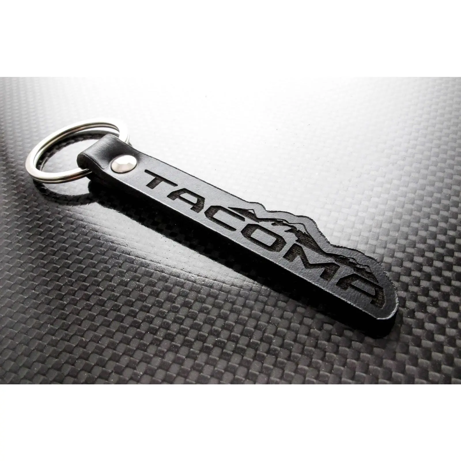 Leather Keychain for Tacoma