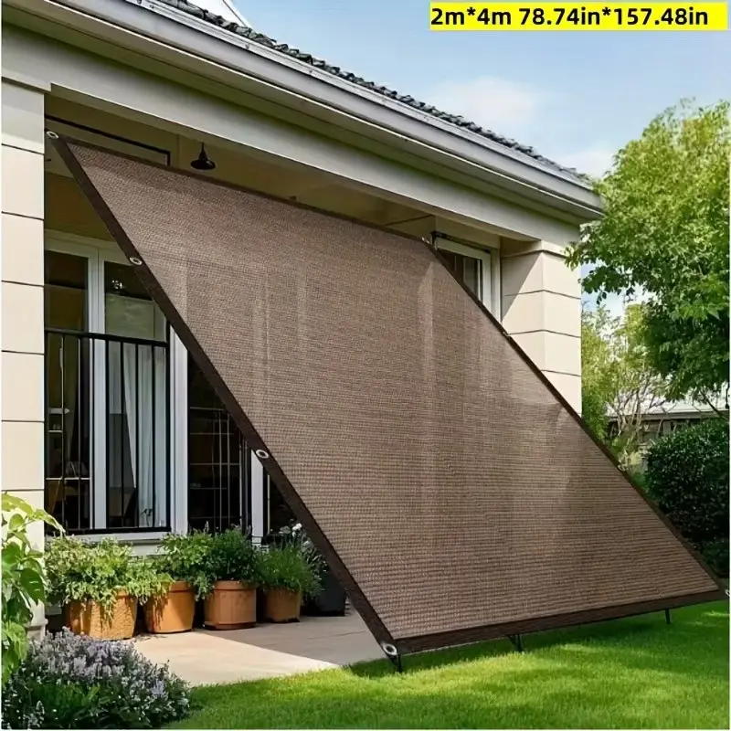 Sunshade Net, Thick Outdoor Awning, High UV Protection, Ideal for Patio Garden Camping, Easy to Hang, UV Block Awning, Sunshade Canopy