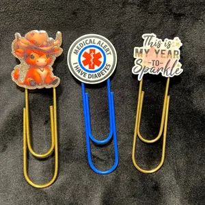 One Sided Acrylic Paper Clip