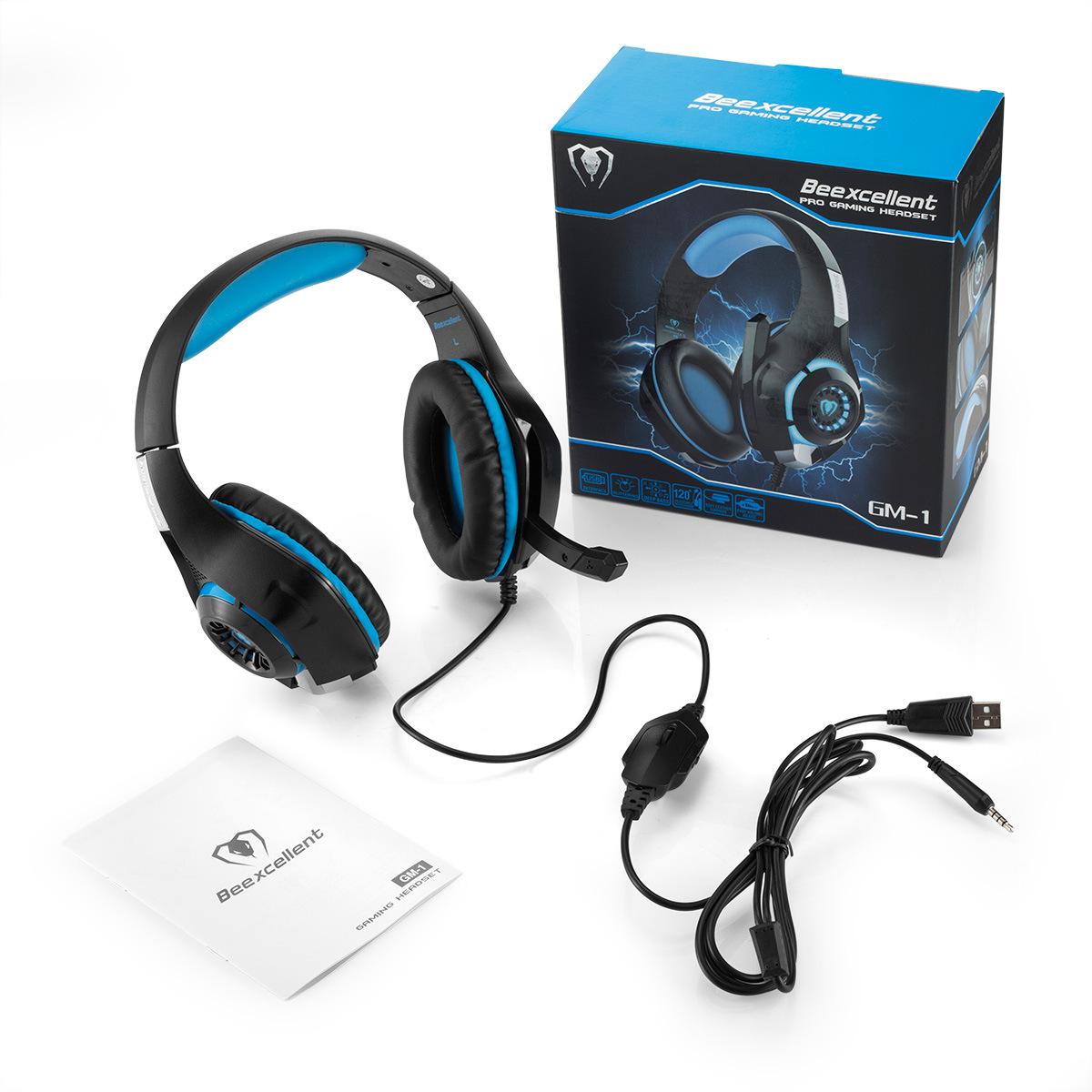 Beexcellent Gaming Wired Headphones, PlayStation, Xbox, PC