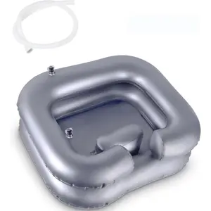 Shampoo Bowl, Inflatable Hair Sink for Bedridden, Disabled,Injured, Hair Washtub for Dreadlocks and at Home Sink