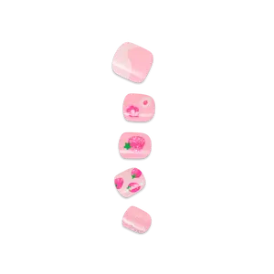 Impress Kids Press On Nails - Berry Cute