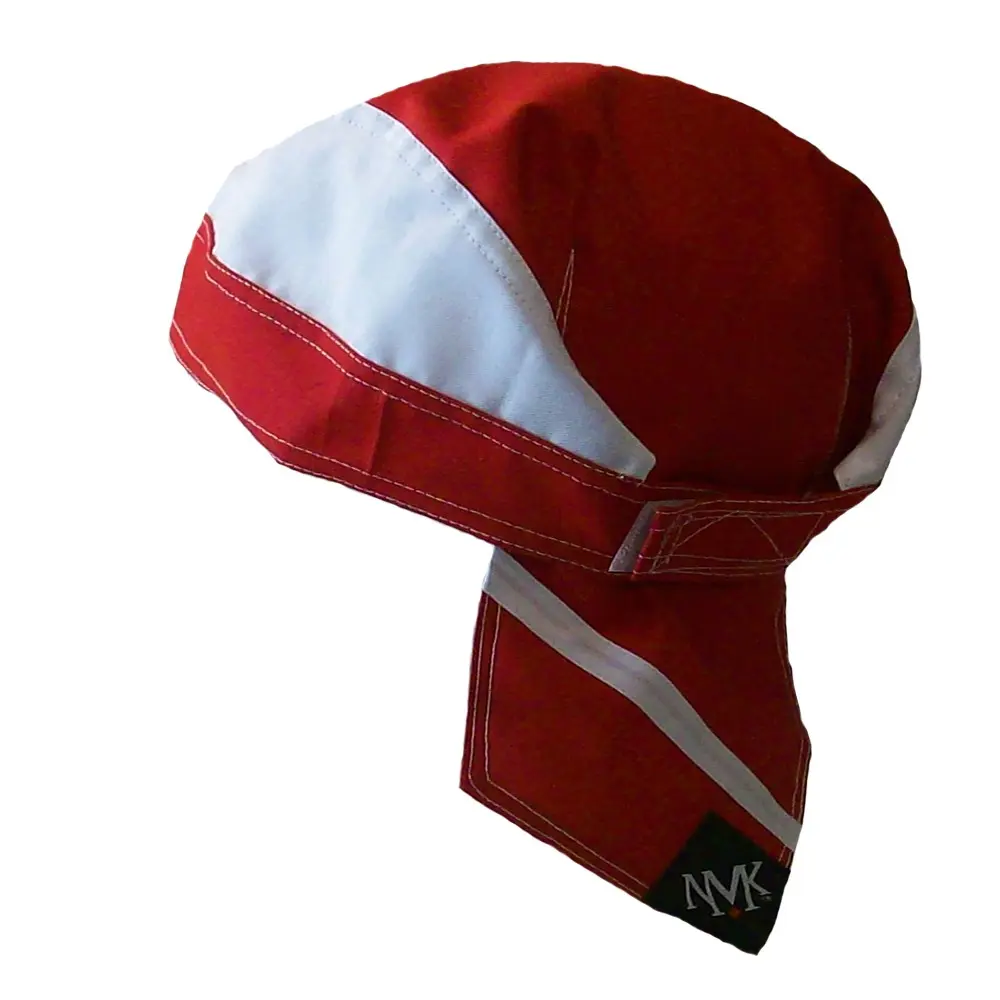 Diver Down scuba cotton Doo Rag with sweatband Velcro closure headwrap skull cap helmet liner durag Quick Dry Comfortable