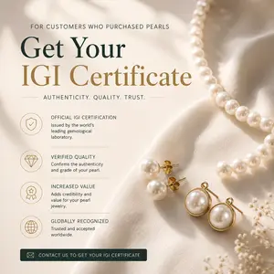 OP-I Need Cert- Need  IGI Certification - All Natural Pearls from Source - Genuine Pearls Only
