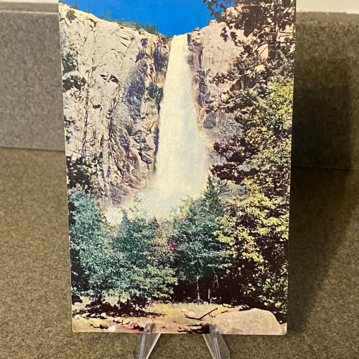 Yosemite National Park Vintage Post Card from 1951