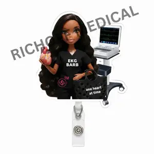 Rich Off Medical | Cardiology Hottie Med Barb Badge Reel