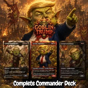 Goblin Trump Tribal MTG Proxy Deck | Premium Anime EDH Collection-Proxy EDH
