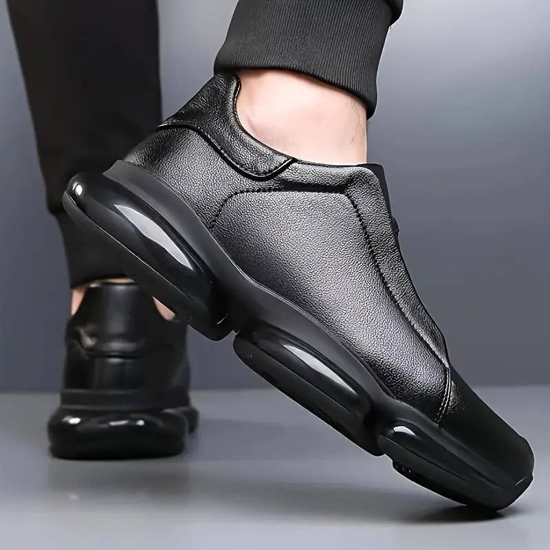 Men Casual Breathable Comfort Shoes Soft Rubber Sole Business Fashion Sneakers Slip On Walking Office Work Loafers Classic Stylish Daily Wear, men style, men apparel, men sneakers, mens sneakers, men fashion