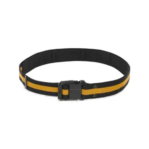 Adjustable Work Belt, Heavy-Duty Work Belt with Steel Tip, Compatible with All ClipTech Pouches, Safety Tool Belt for Men & Women, Safety Gear