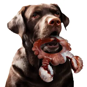Crab Shaped Pet Chew Toy, Durable Dog Chew Toy, Dog Teeth Cleaning Toy Suitable for Medium, Large and Extra Large Dogs, Pet Interactive Supplies