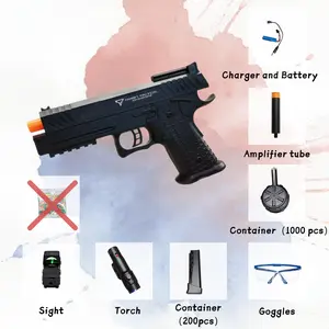 2011-Upgraded Electric Automatic Launcher- Fully Automatic Outdoor toys, Boys  Girls Toys Holiday gifts，Birthday gifts！(Gel Balls Not Included)