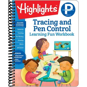 Preschool Tracing and Pen Control (Highlights Learning Fun Workbooks)