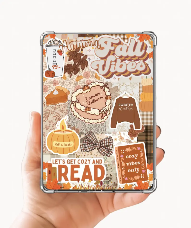 Autumn Fall Vibes Kindle E-Reader Case Insert