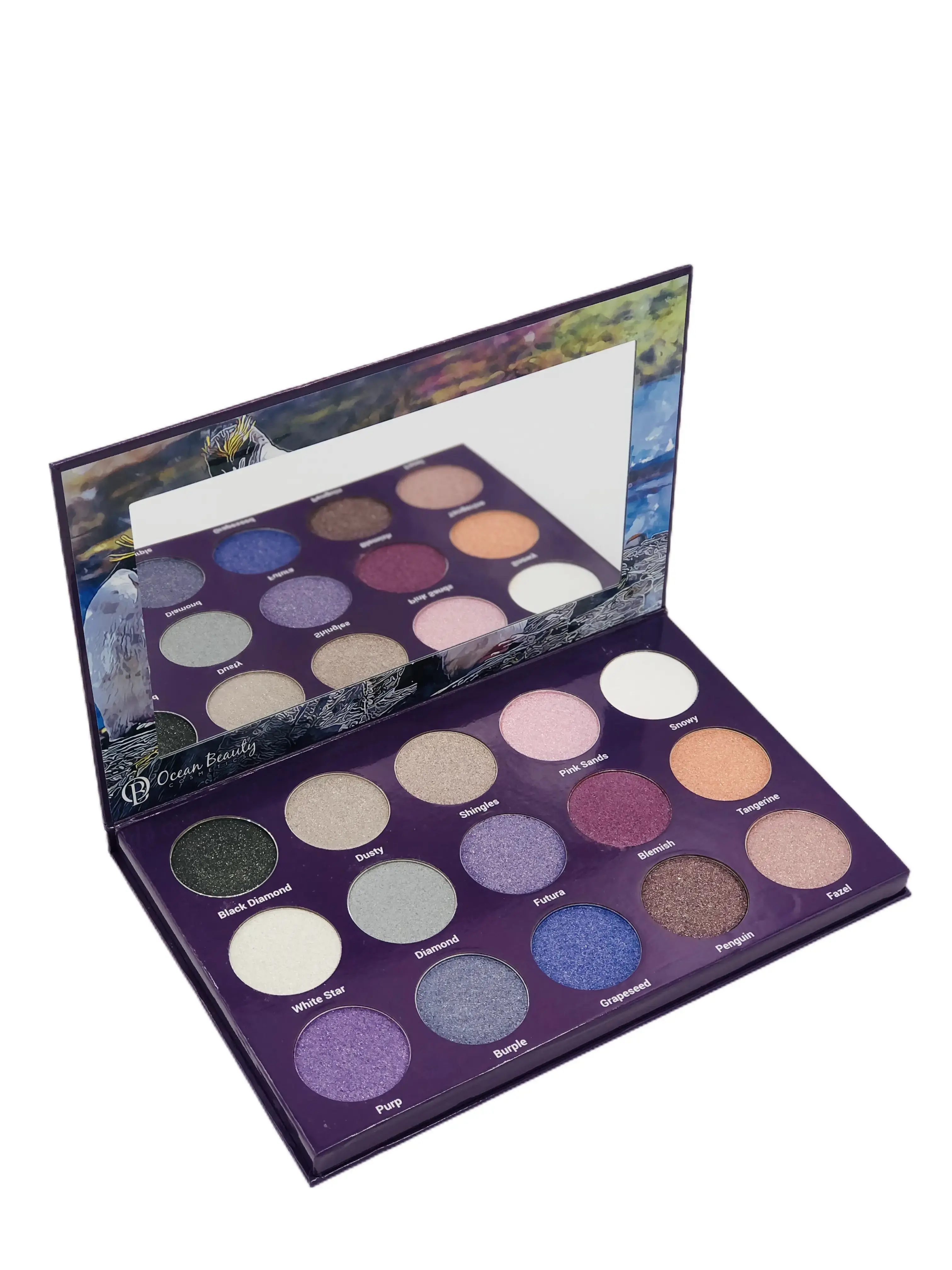 Luxury 15-Color Diamond Eyeshadow Palette, Brightening Pengy Powder Makeup Cosmetic Gift