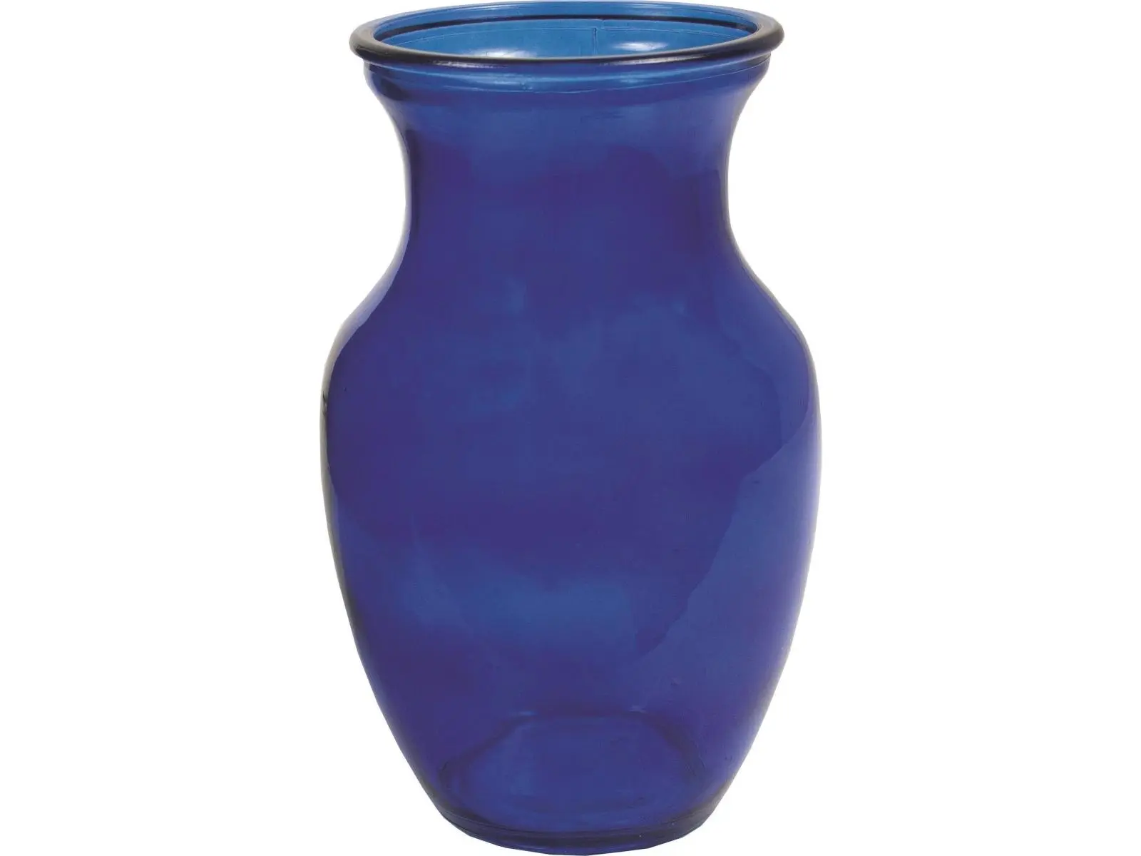 MDR Trading AI-GL403CO-Q02 8 in. Cobalt Blue Utility Glass Vase 2-Piece Set, Home Decor Vase for Room Decor, Ornaments, Two Piece Set
