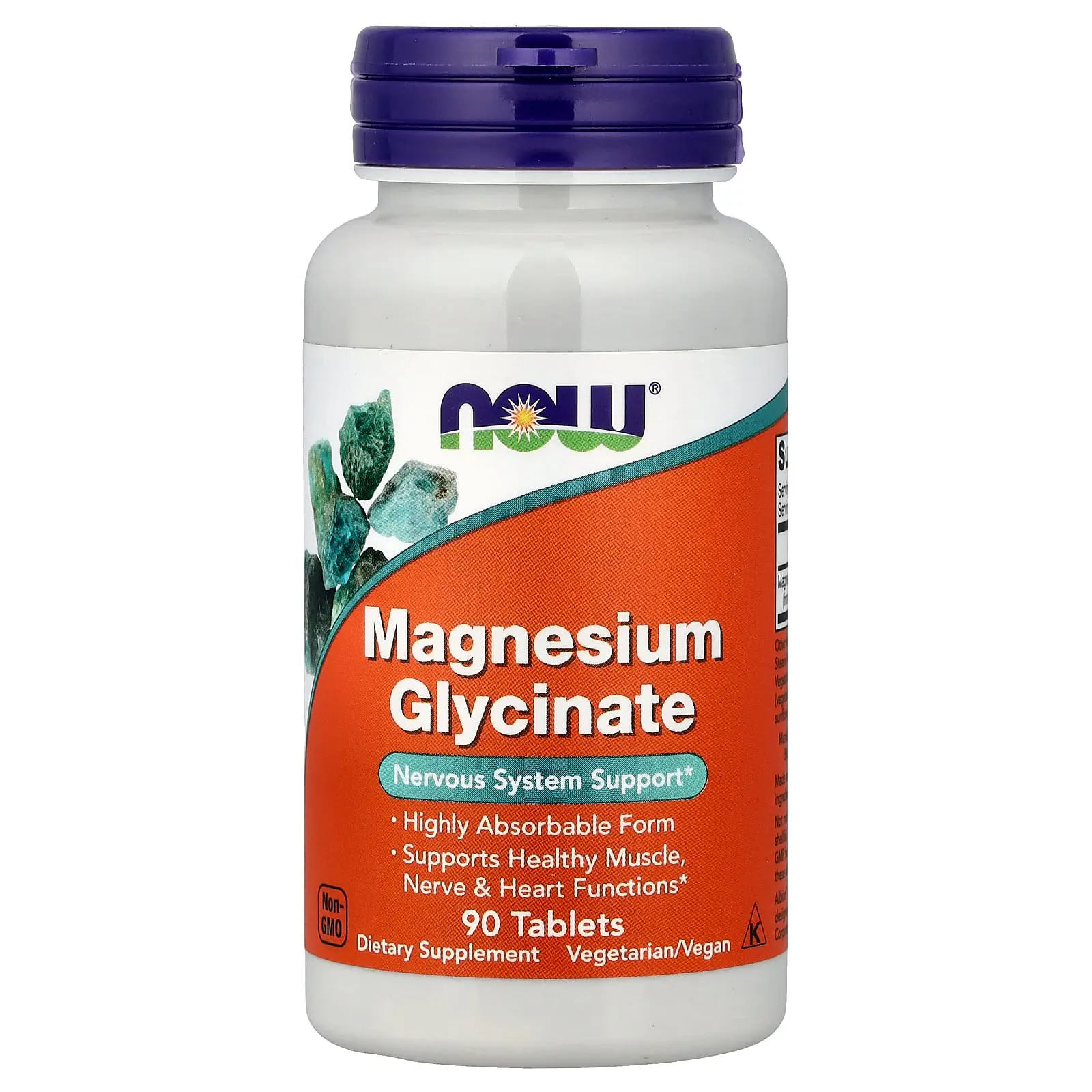 NOW Foods Magnesium Glycinate, 90 Tablets (100 mg per Tablet) NOW Foods Magnesium Glycinate, 90 Tablets (100 mg per Tablet)