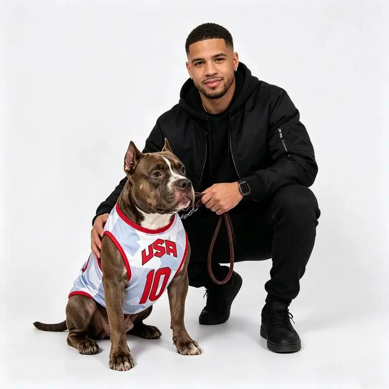 Sport Team Dog Vest Mesh Fabric Thin Style Cool Breathig Dog Vests Teddy Pug Golden Retriever Shiba Clothing Cat Dog Pet Clothes