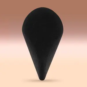 MAANGE Double-Sided Fan-Shaped Makeup Sponge, Wet & Dry Dual-Use Beauty Blender, Large Surface for Even Foundation, Angle Tip for Detail Concealing & Contouring, Ultra-Soft Non-Absorbent Foam, Ideal for Liquid, Cream & Powder