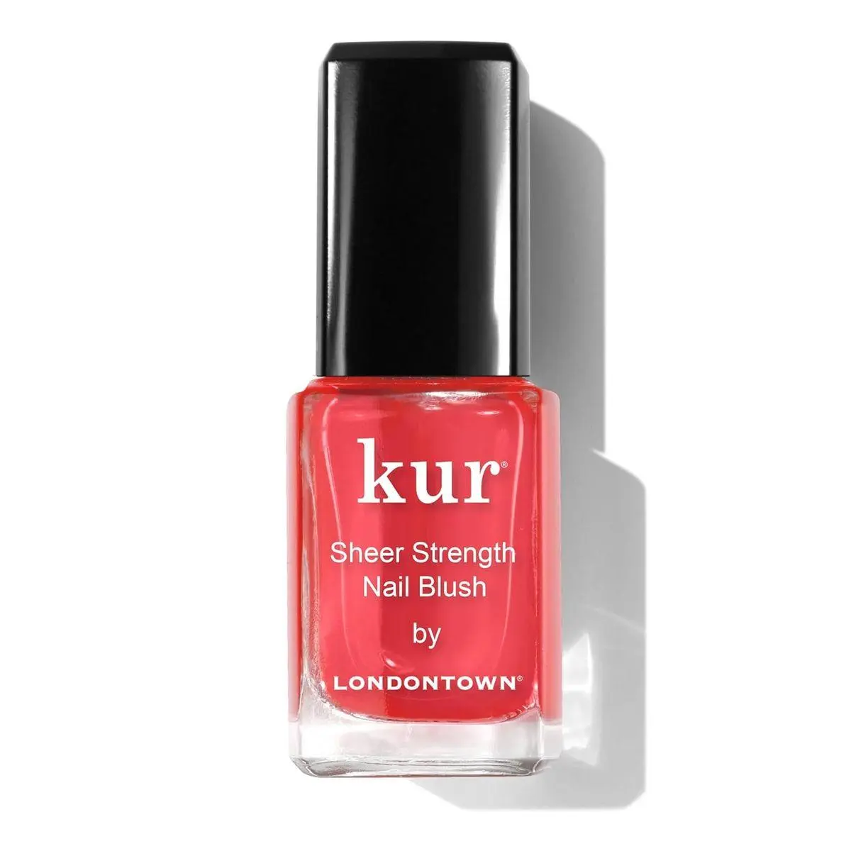 Sheer Strength Nail Blush - 2-in-1 Tinted Nail Hardener Strengthening Treatment With Jelly Finish, 0.40fl oz